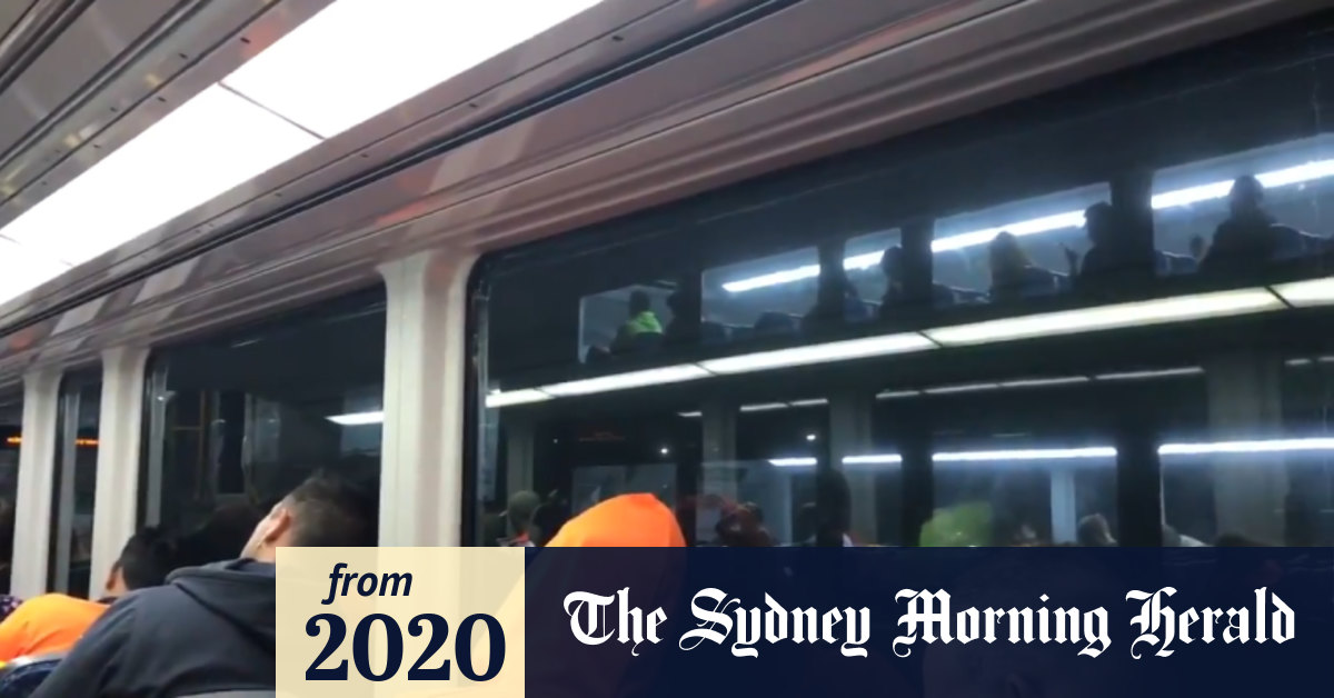 Video Major train delays in Sydney peak hour